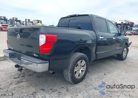 2019 Nissan Titan Sv from USA, damaged, VIN 1N6AA1EK1KN511785